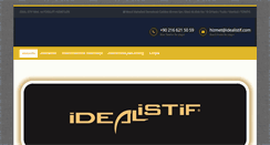 Desktop Screenshot of idealistif.com